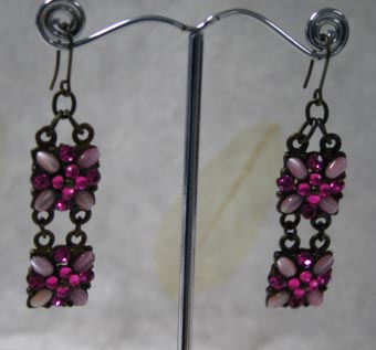 alisha - DIAMONTE EARRINGS ( TI 48006E)